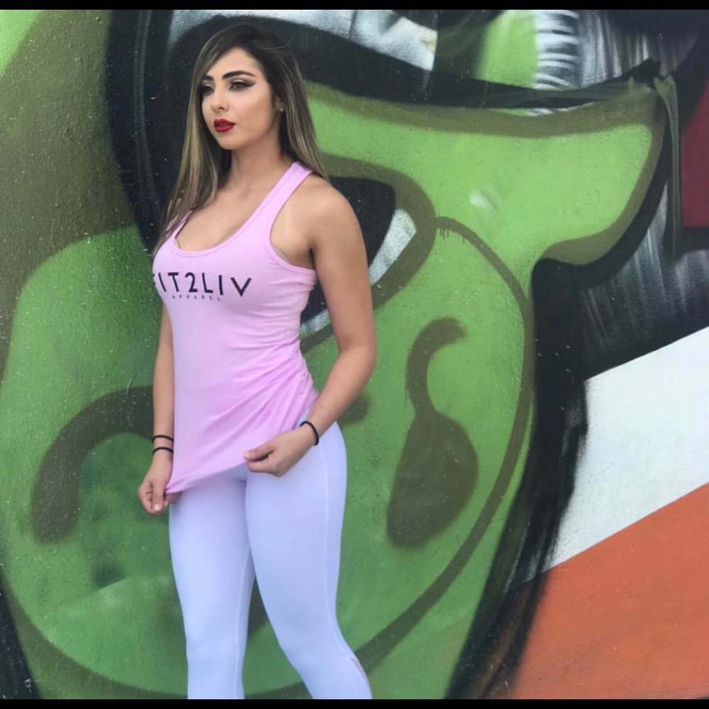 FIT2LIV MIA TANK TOP | LILAC